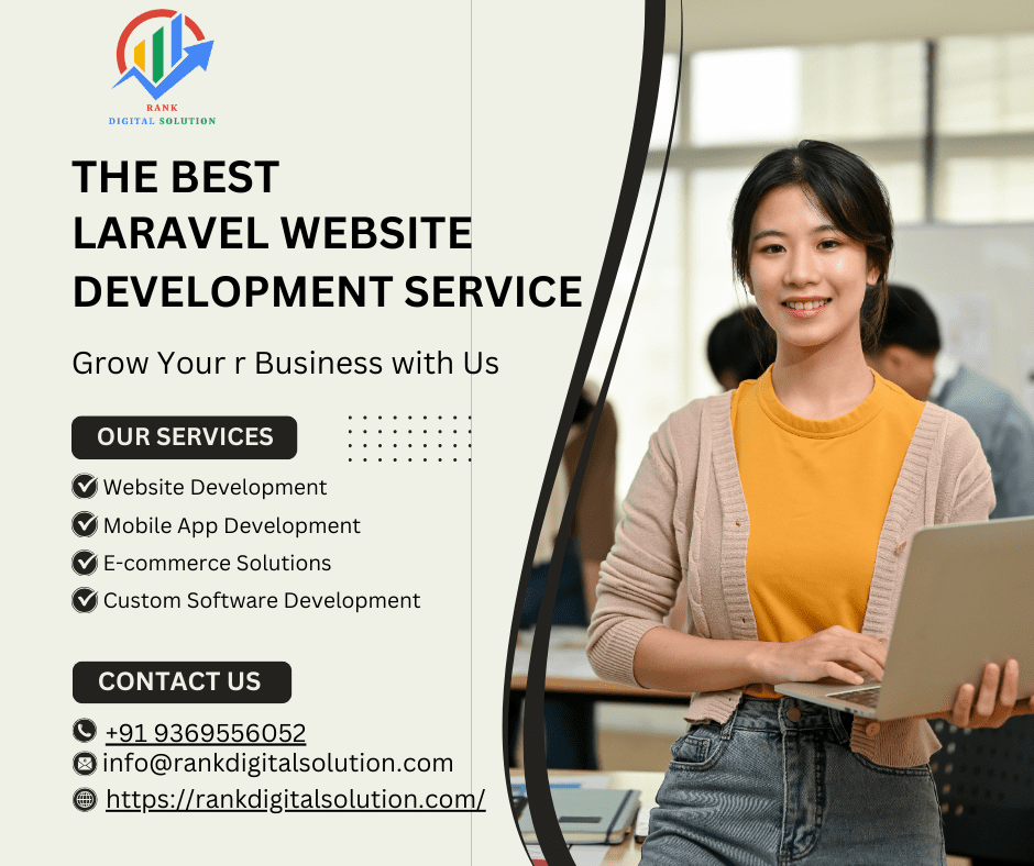 laravel website development images