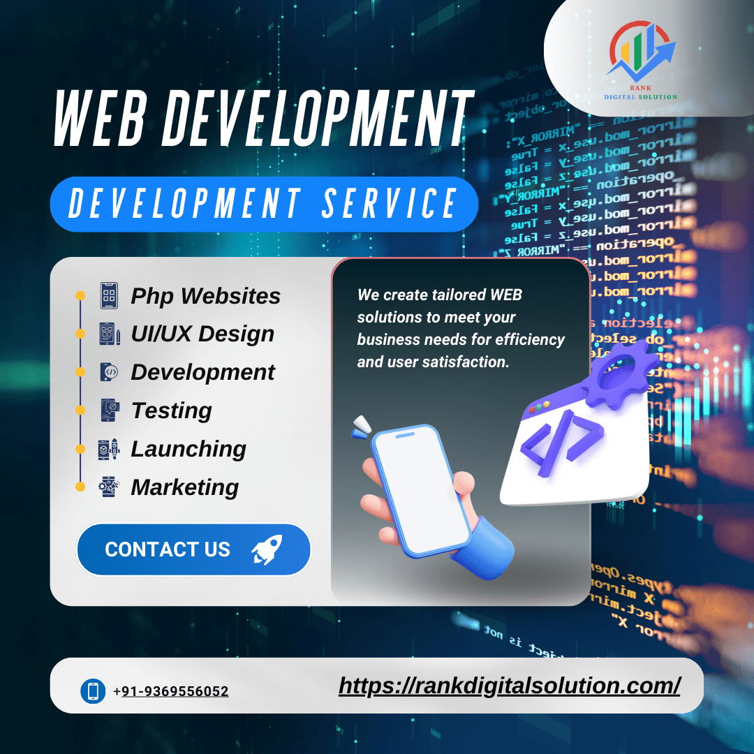 PHP Website Development Services In Lucknow | RDS