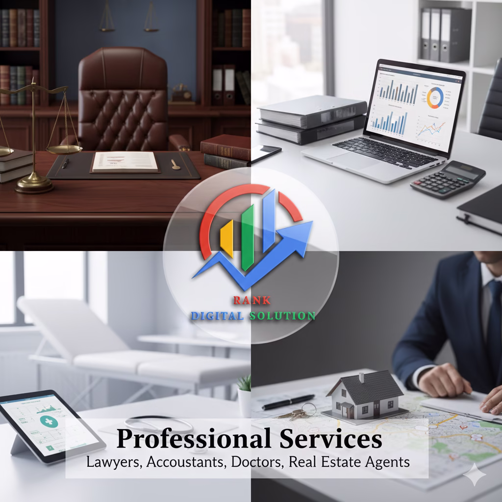 rofessional services businesses that need strong online presence and digital growth